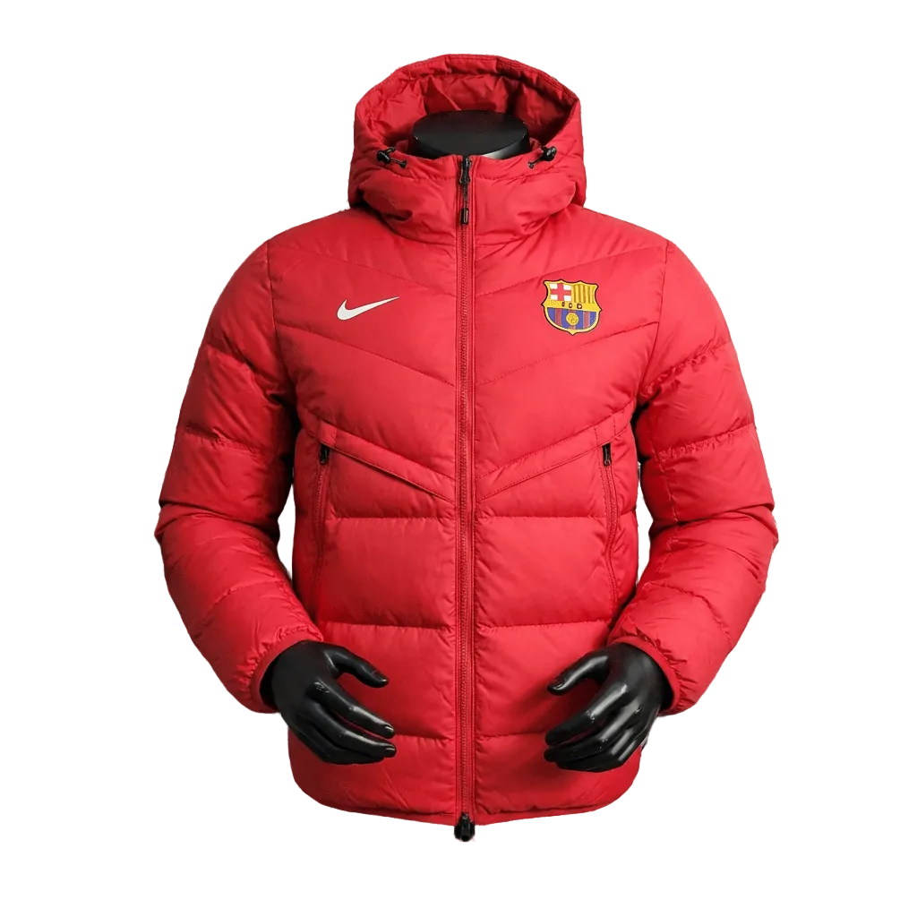 מעיל ברצלונה אדום